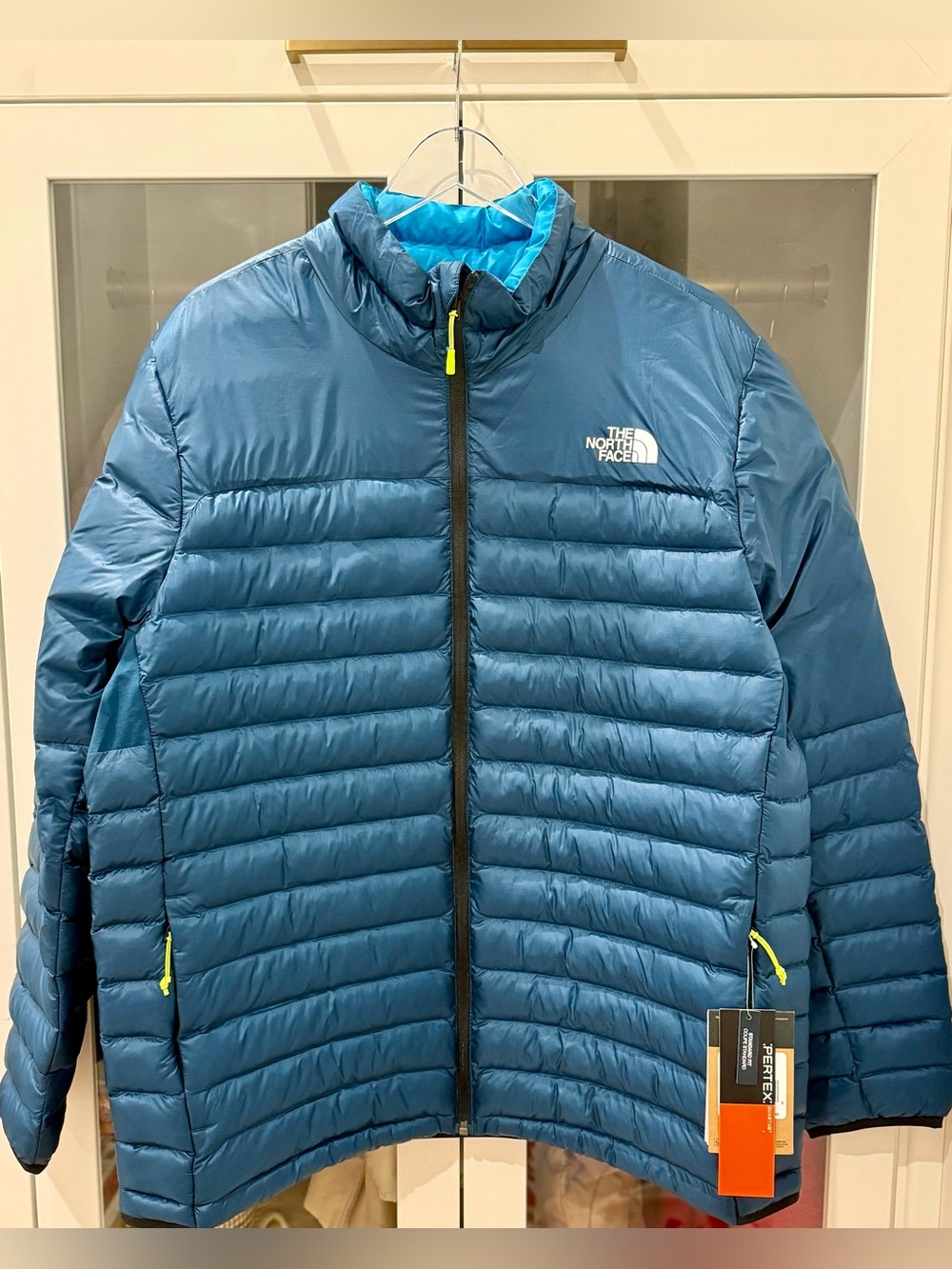 NWT The North Face Pertex Quantum Insulated Puffer Jacket Blue XL | Men’s